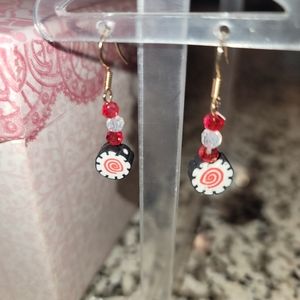 NEW Sushi Handmade Bead Earrings